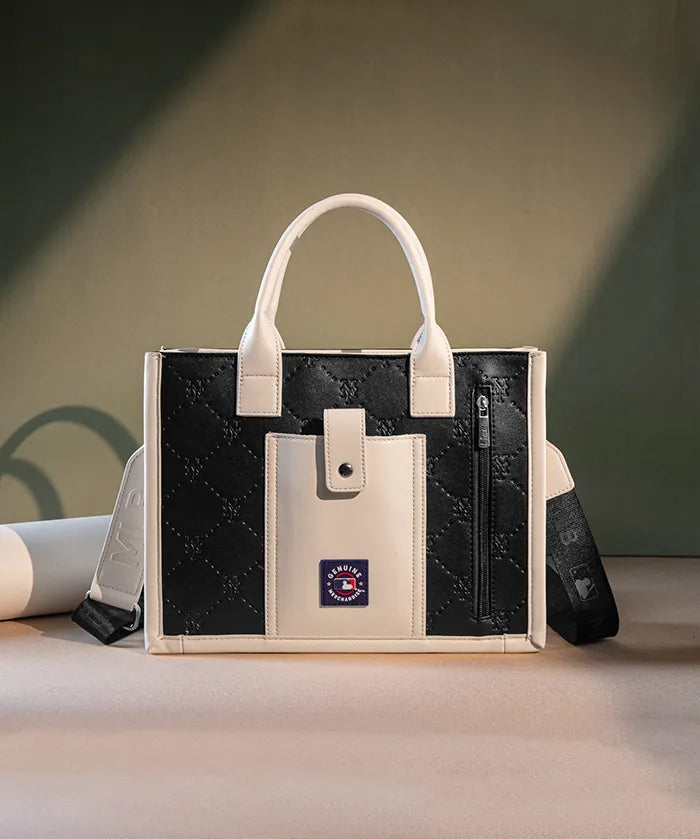 MLB New York Mets Tote Bag with Baseball Stitch
