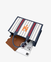 MLB New York Mets Tote Bag with Baseball Stitch