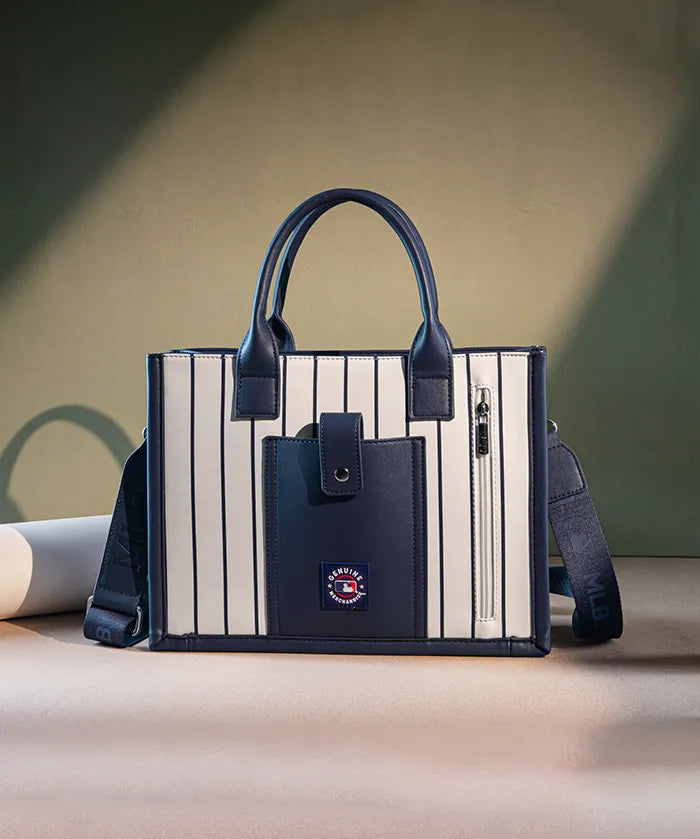 MLB New York Mets Tote Bag with Baseball Stitch