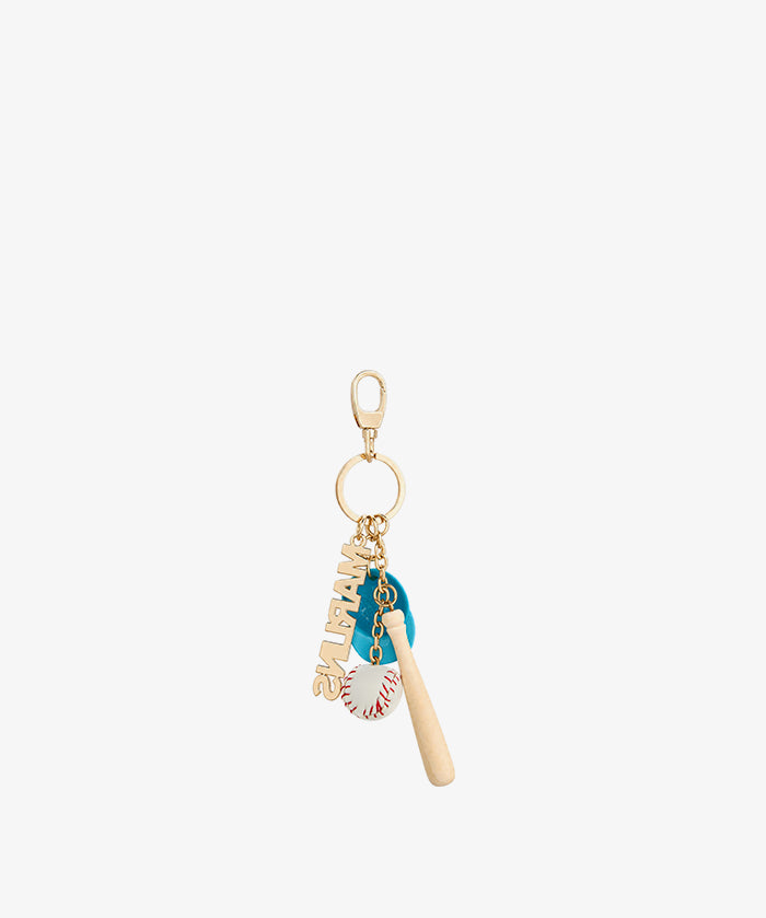 MLB Miami Marlins Baseball Bag Charm