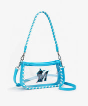 MLB Miami Marlins Clear Bag with Baseball Stitch