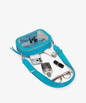MLB Miami Marlins Clear Crossbody Bag