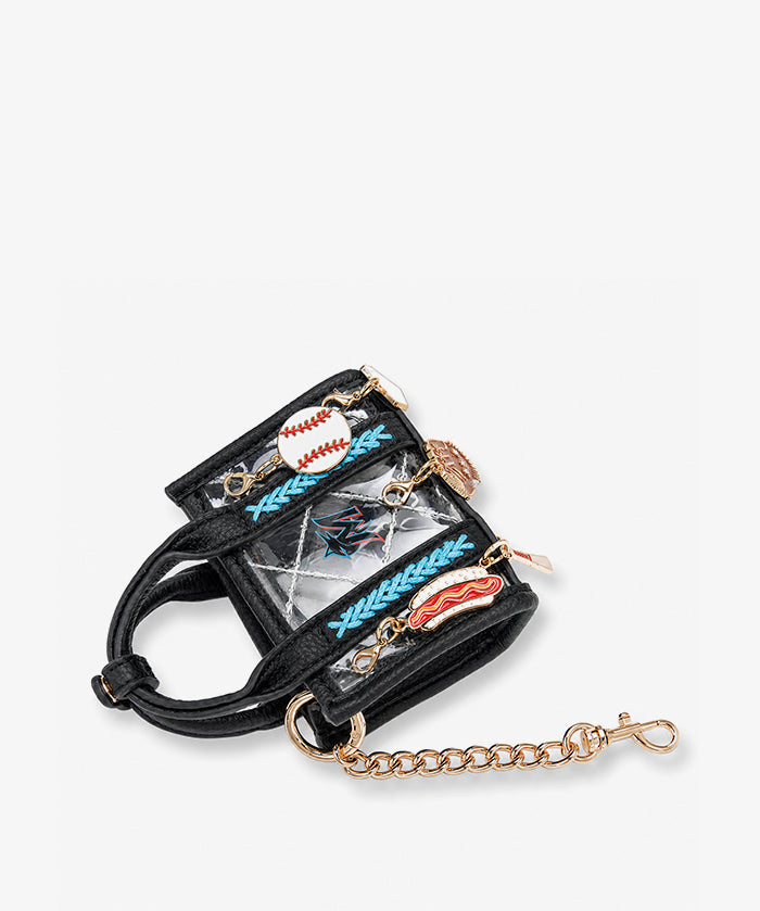 MLB Miami Marlins Clear Mini Tote Bag Charm – Fastball