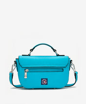 MLB Miami Marlins Flap Crossbody Bag with Top Handle