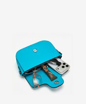 MLB Miami Marlins Flap Crossbody Bag with Top Handle