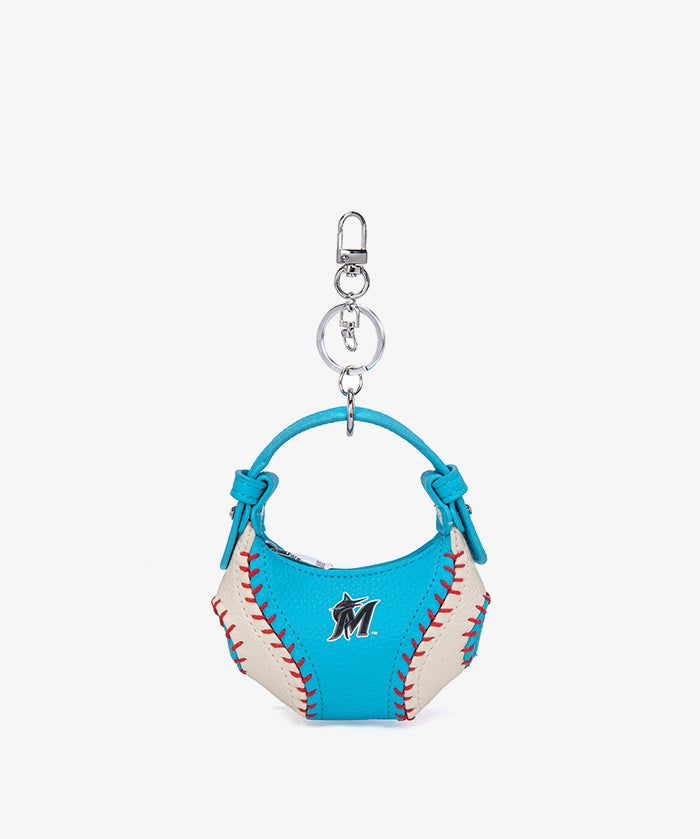 MLB Miami Marlins Mini Hobo Bag Charm – Curveball