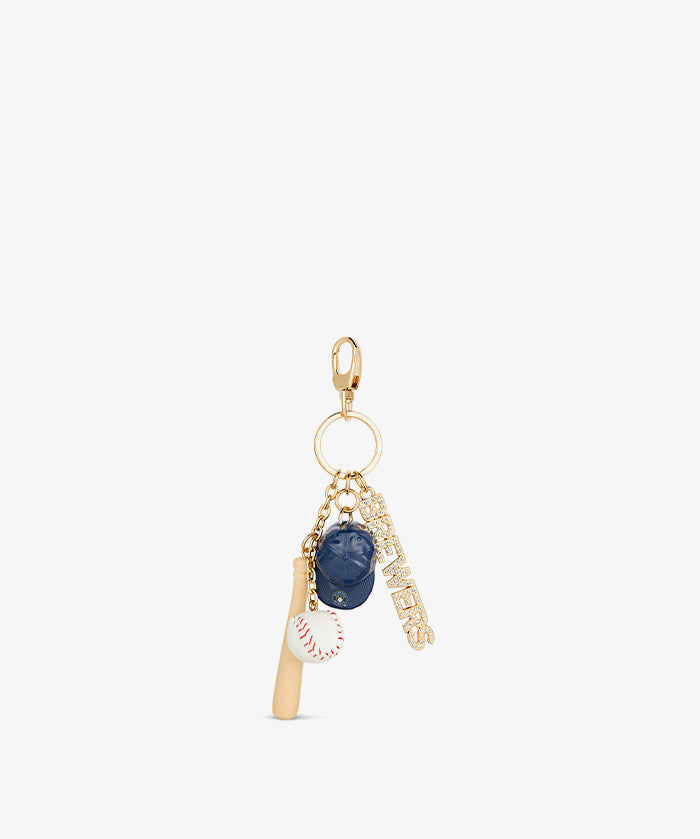 MLB Milwaukee Brewers Baseball Bag Charm