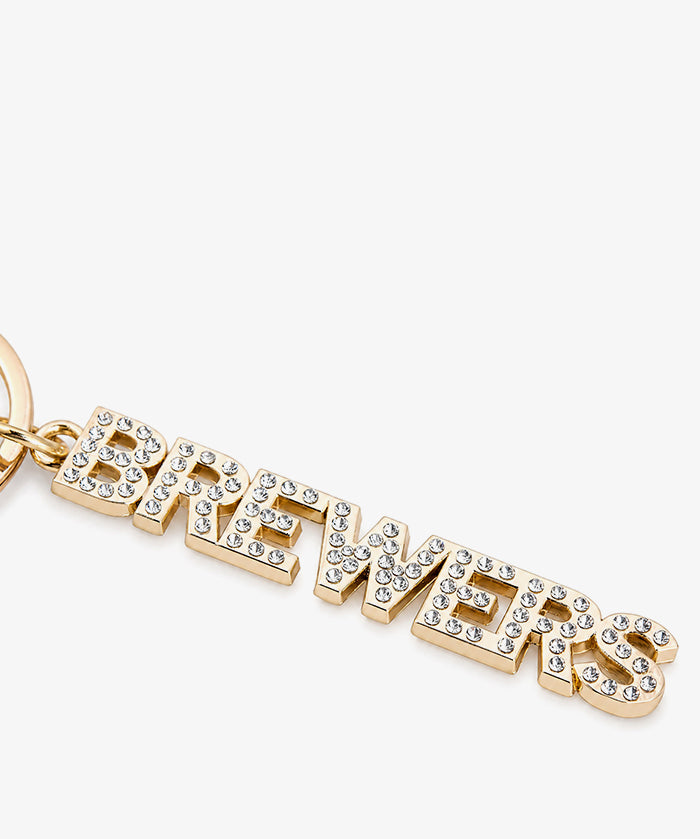 MLB Milwaukee Brewers Baseball Bag Charm