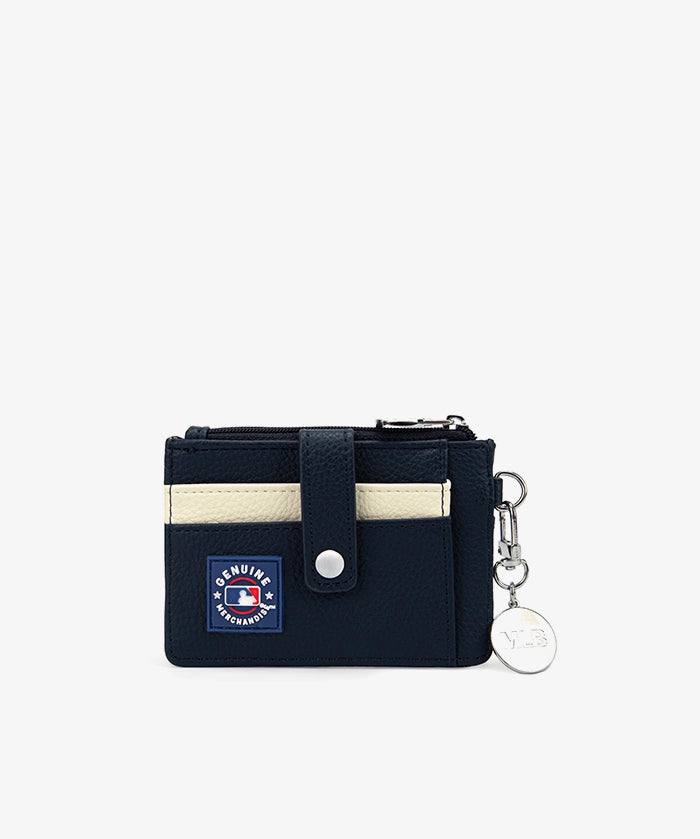 MLB Milwaukee Brewers Card Holder with Baseball Charm