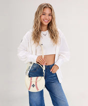 MLB Milwaukee Brewers Championship Hobo Bag with Sunglasses Holder