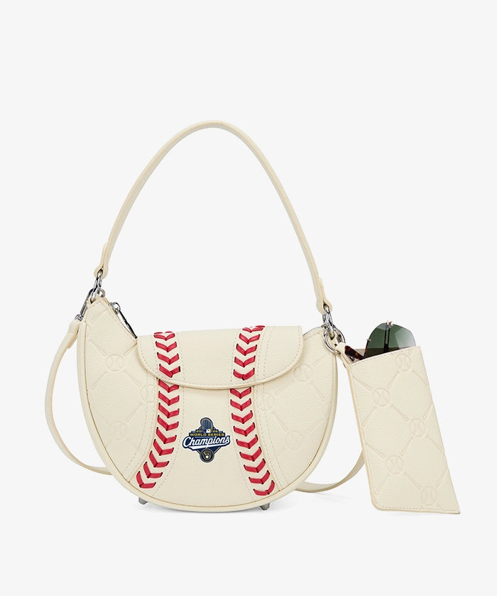 MLB Milwaukee Brewers Championship Hobo Bag with Sunglasses Holder