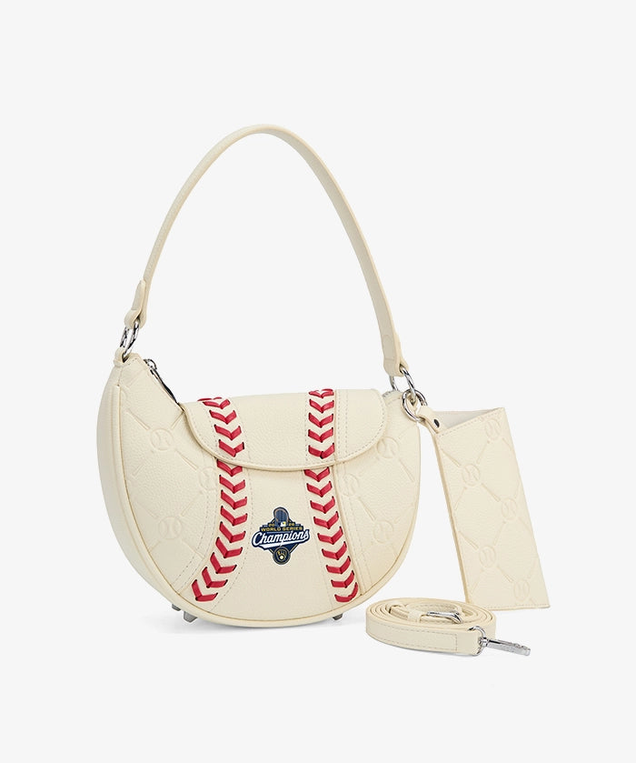 MLB Milwaukee Brewers Championship Hobo Bag with Sunglasses Holder