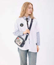 MLB Milwaukee Brewers Championship Clear Crossbody Bag