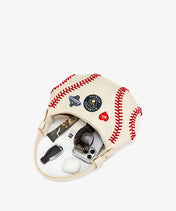 MLB Milwaukee Brewers Championship Stitch Hobo Bag - Curveball