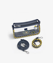 MLB Milwaukee Brewers Clear Bag with Baseball Stitch