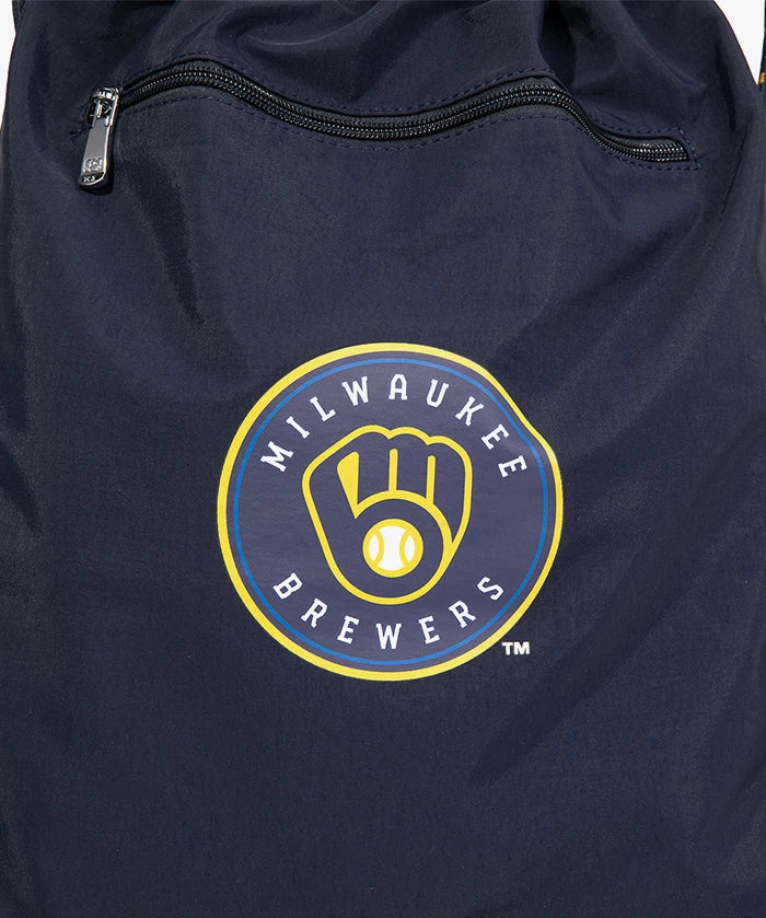 MLB Milwaukee Brewers Drawstring Backpack