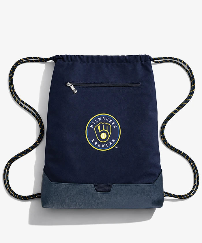 MLB Milwaukee Brewers Drawstring Backpack