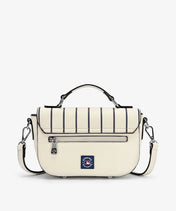 MLB Milwaukee Brewers Flap Crossbody Bag with Top Handle