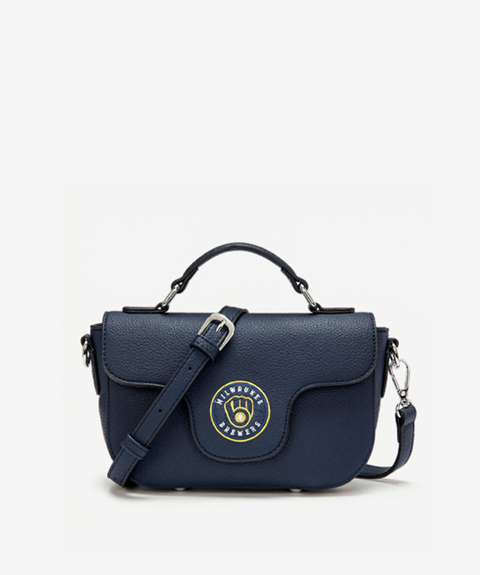 MLBMilwaukeeBrewersFlapCrossbodyBagwithTopHandle_4.webp