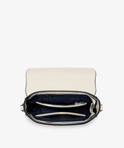 MLB Milwaukee Brewers Flap Crossbody Bag with Top Handle