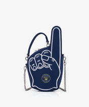 MLB Milwaukee Brewers Foam Finger Crossbody Bag (Pre-Order)