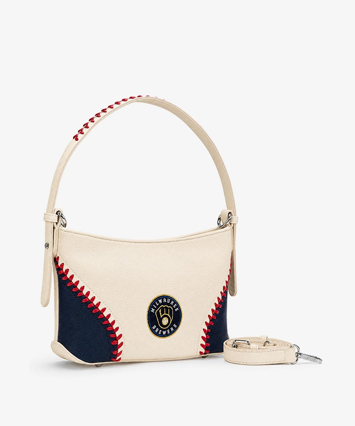 MLB Milwaukee Brewers Stitch Slouchy-Sinker