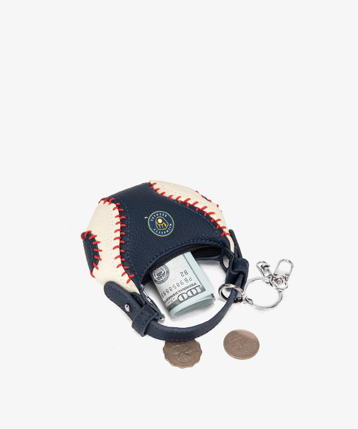 MLB Milwaukee Brewers Mini Hobo Bag Charm – Curveball
