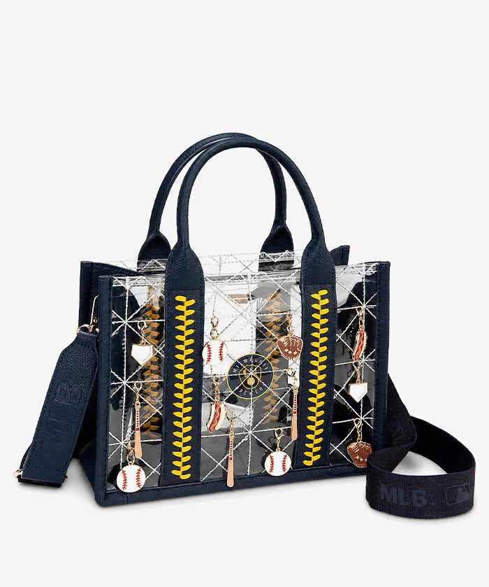 MLB Milwaukee Brewers Stitch Clear Tote – Fastball