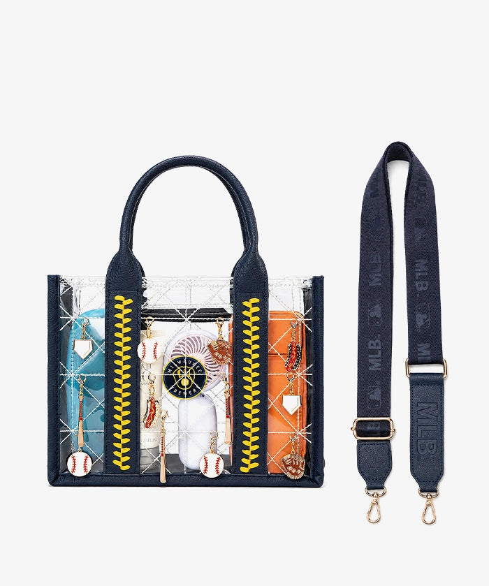 MLB Milwaukee Brewers Stitch Clear Tote – Fastball