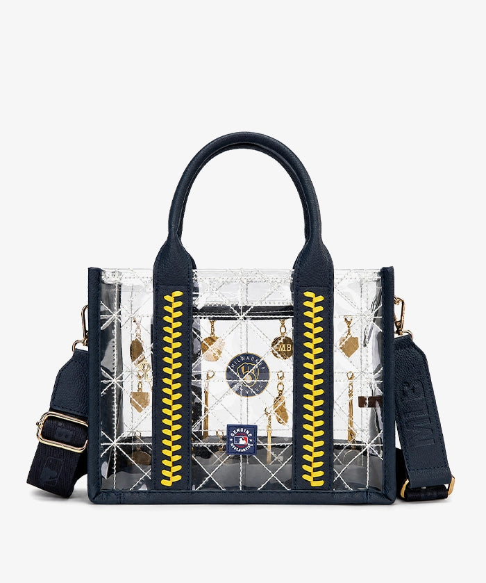 MLB Milwaukee Brewers Stitch Clear Tote – Fastball