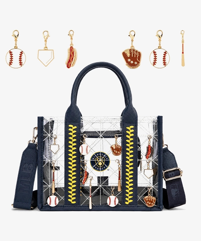 MLB Milwaukee Brewers Stitch Clear Tote – Fastball