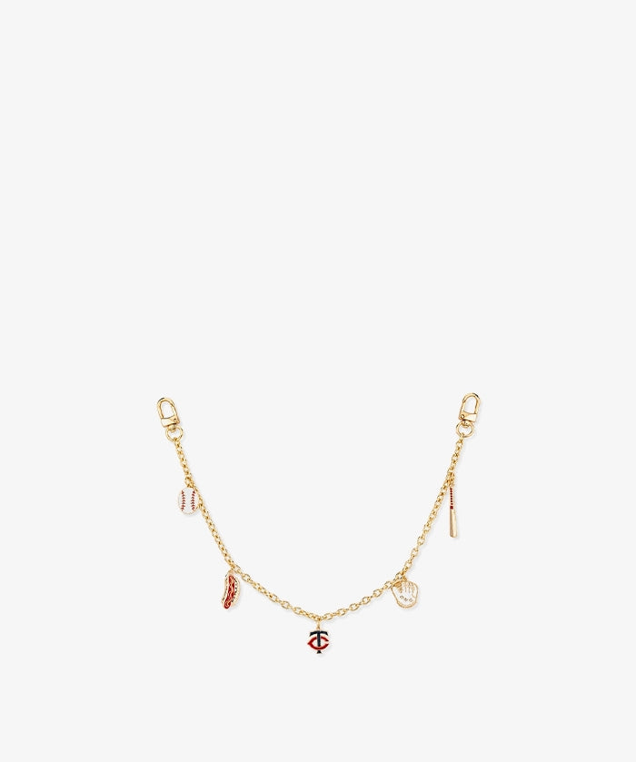 MLB Minnesota Twins Baseball Charm Chain