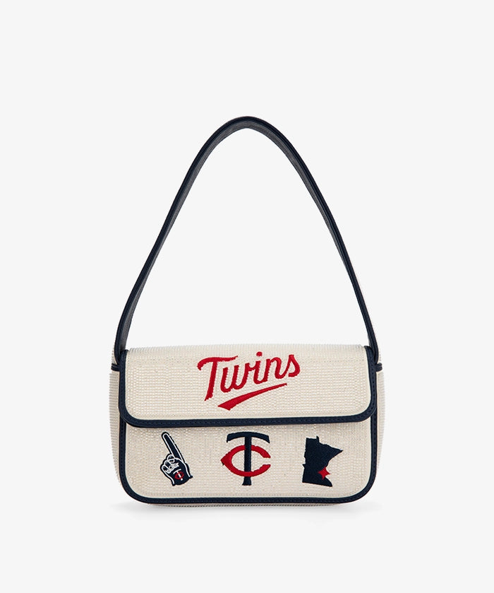 MLB Minnesota Twins Beaded Bag