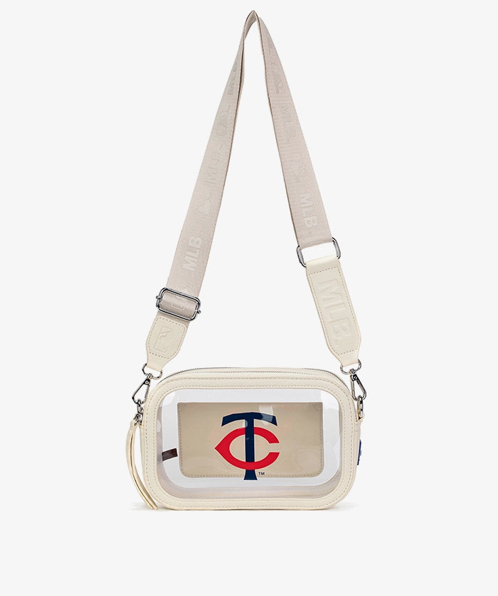 MLB Minnesota Twins Clear Crossbody Bag