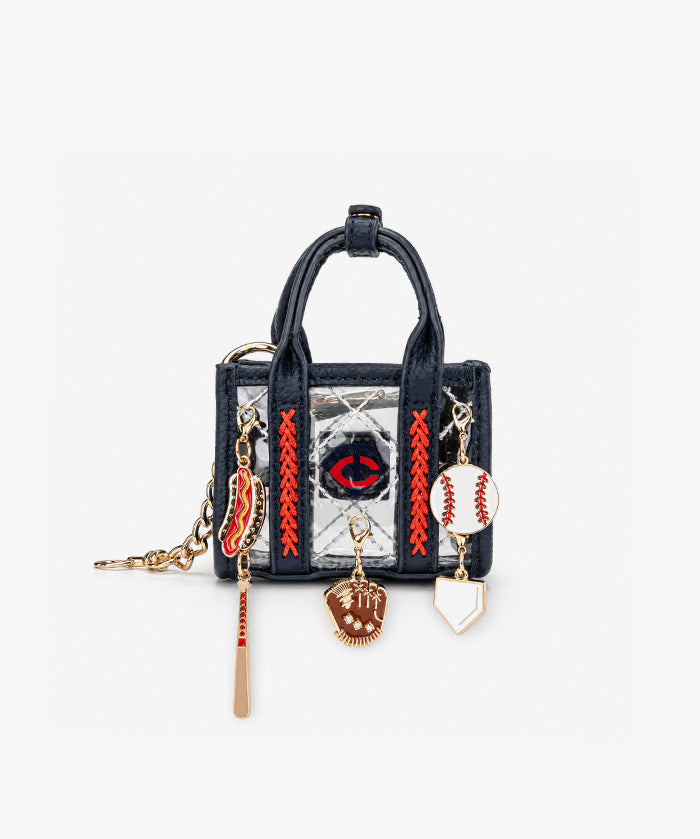 MLB Minnesota Twins Clear Mini Tote Bag Charm – Fastball