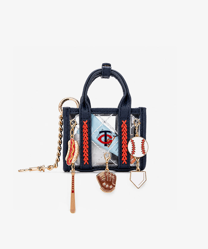 MLB Minnesota Twins Clear Mini Tote Bag Charm – Fastball