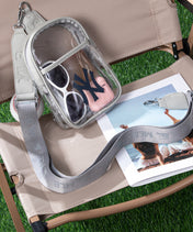 MLB New York Yankees Clear Sling Stadium Bag