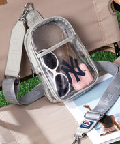 MLB New York Yankees Clear Sling Stadium Bag