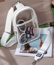 MLB New York Yankees Clear Sling Stadium Bag