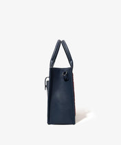 MLB New York Yankees Tote Bag with Baseball Stitch