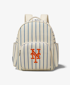 MLB New York Mets Backpack with Embossed Pattern