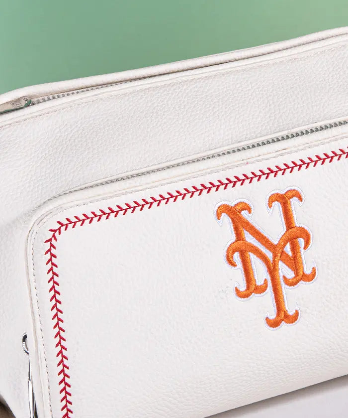 MLB New York Mets Shoulder Bag with Crossbody Strap