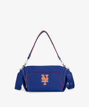 MLB New York Mets Shoulder Bag with Crossbody Strap