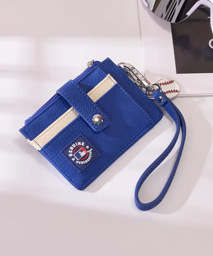 MLB New York Mets Card Holder with Baseball Charm