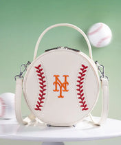 MLB New York Mets Circle Crossbody Bag