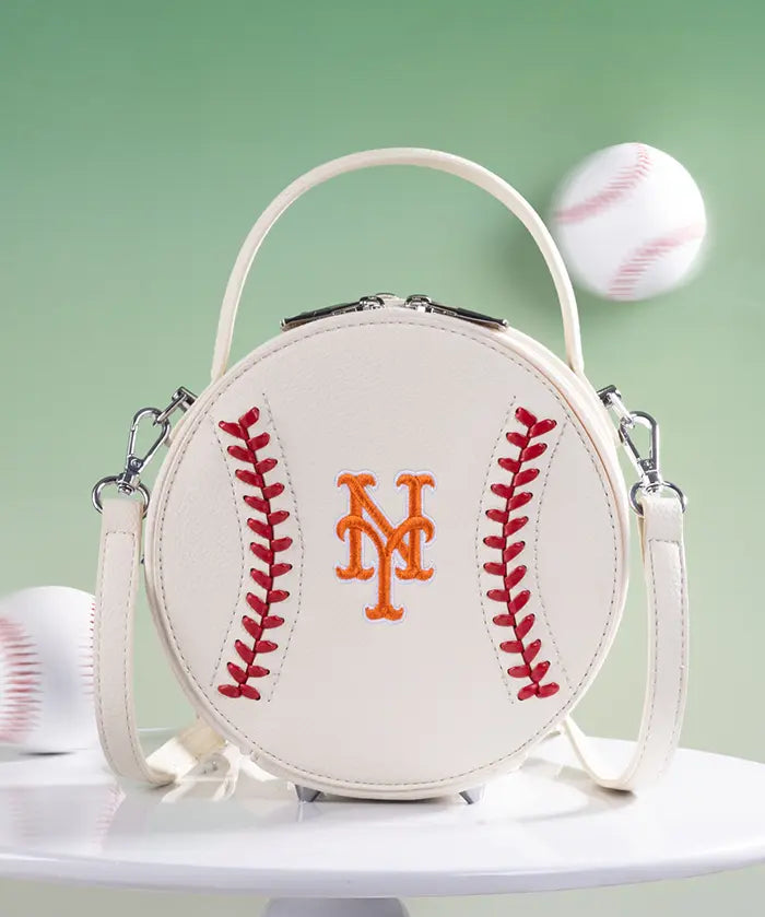 MLB New York Mets Circle Crossbody Bag