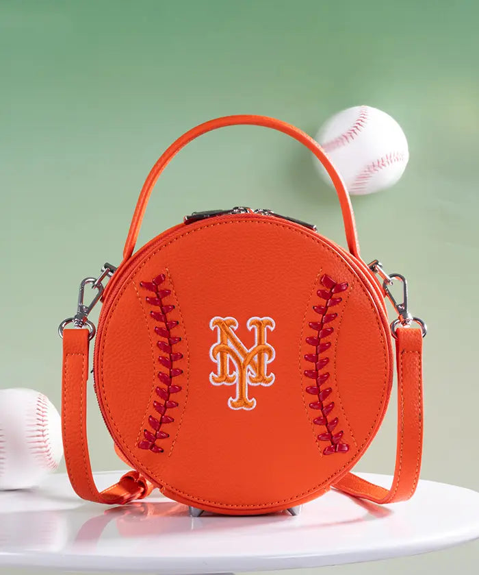 MLB New York Mets Circle Crossbody Bag