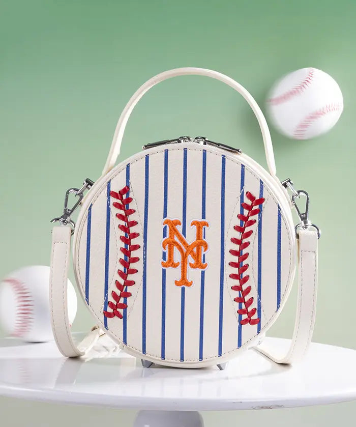 MLB New York Mets Circle Crossbody Bag