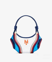 MLB New York Mets Clear Stitch Hobo - Curveball