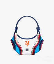 MLB New York Mets Clear Stitch Hobo - Curveball